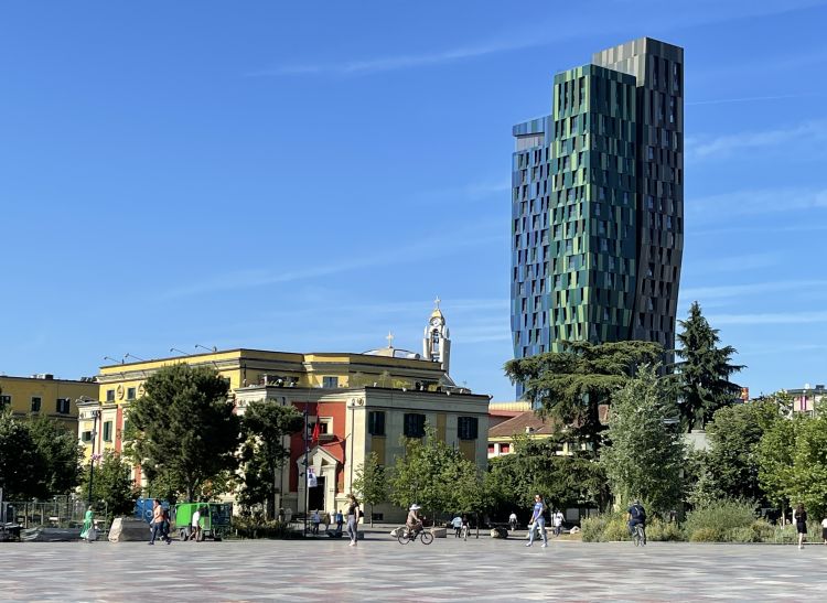 Albanien Tirana Skanderbeg