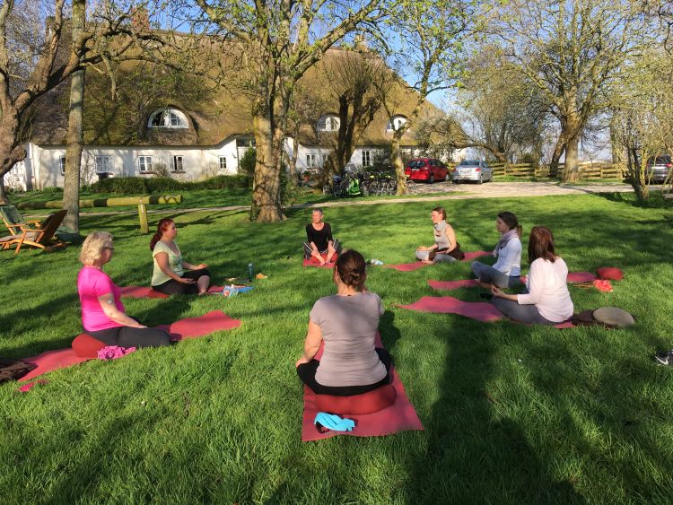 Yoga - Garten