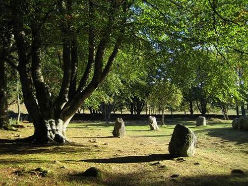 Schottland Clava Cairns